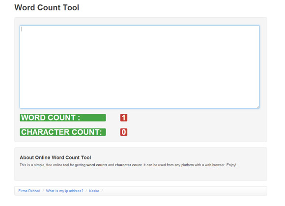 Top Word Counter Websites